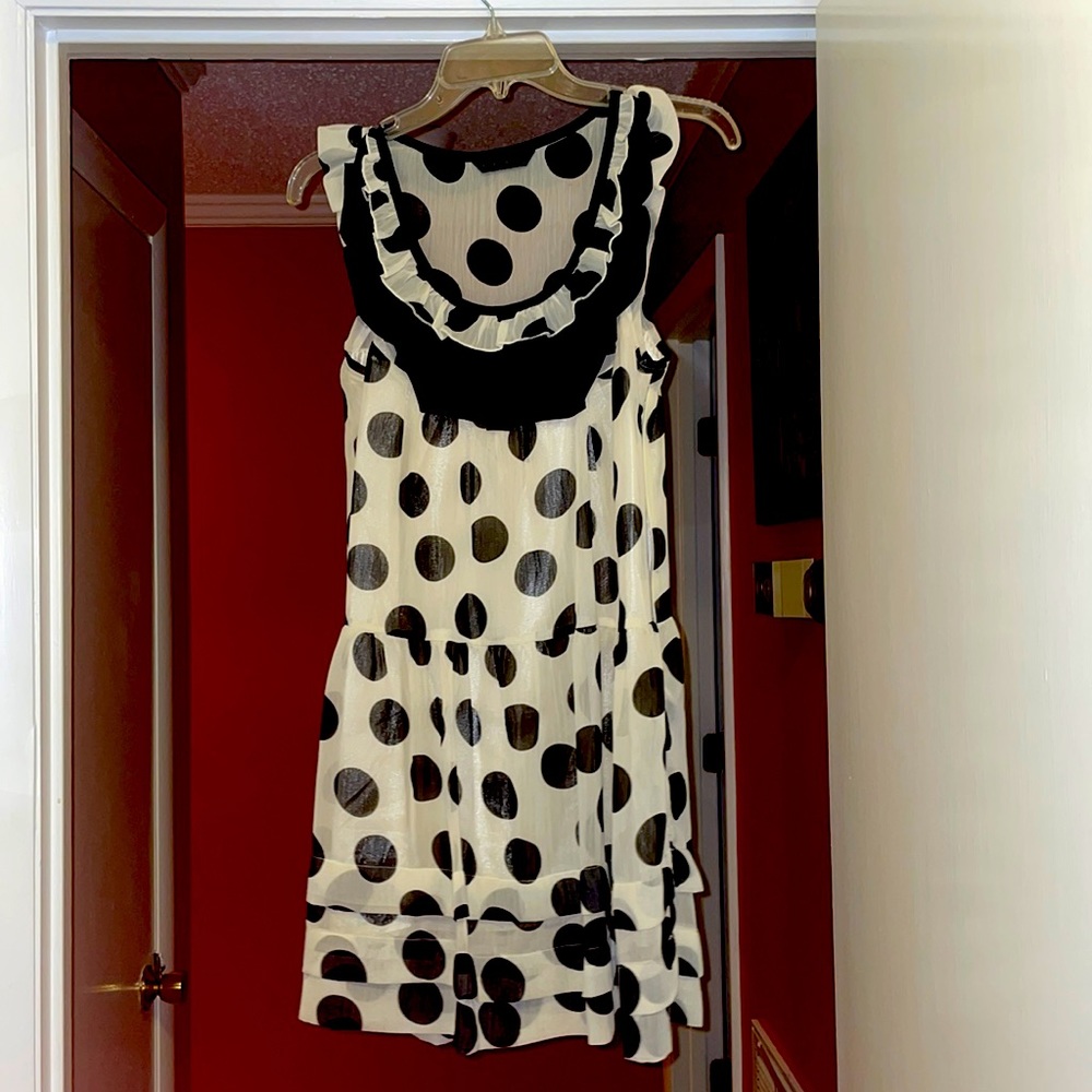 Polka dot sun dress